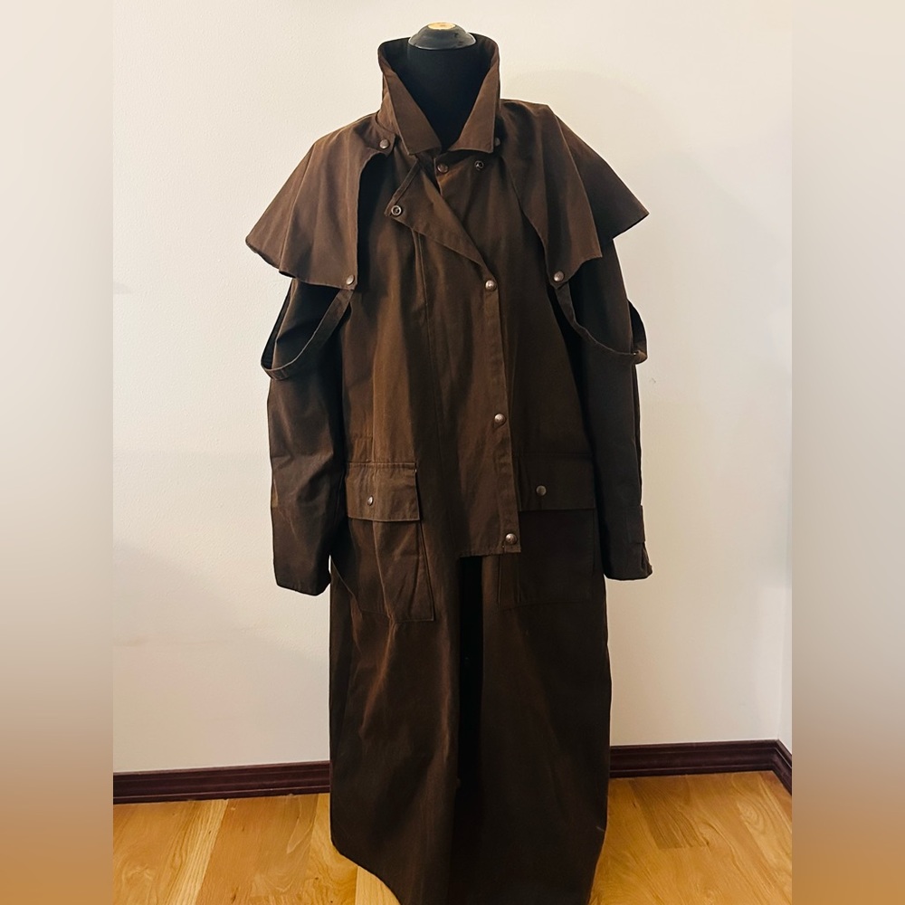 Men's Brown Long Coat